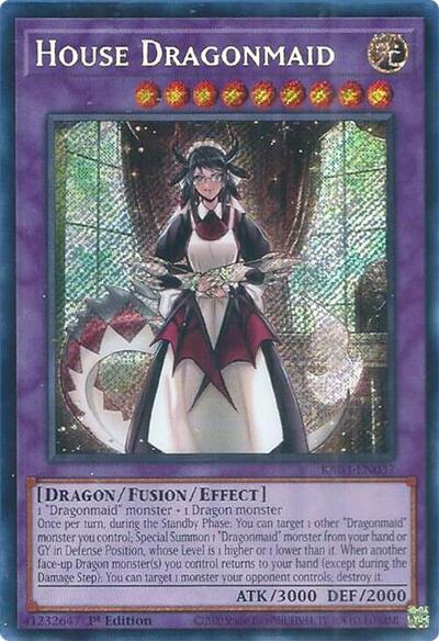 House Dragonmaid (Secret Rare) [RA03-EN037-SeR]