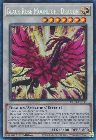 Black Rose Moonlight Dragon (Prismatic Collector's Rare) [RA03-EN038-PCR]