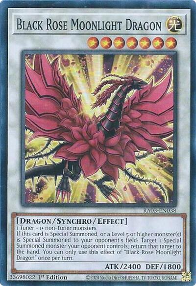 Black Rose Moonlight Dragon (Super Rare) [RA03-EN038-SuR]