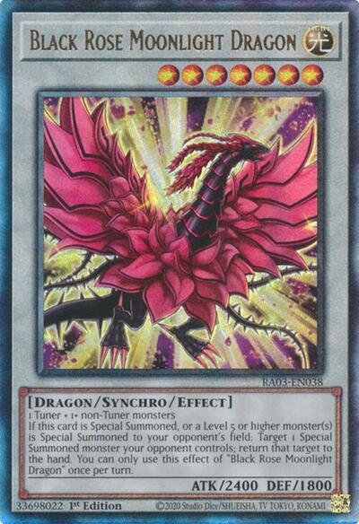 Black Rose Moonlight Dragon (Prismatic Ultimate Rare) [RA03-EN038-PUR]