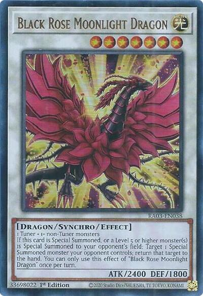 Black Rose Moonlight Dragon (Ultra Rare) [RA03-EN038-UR]