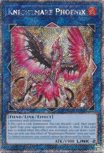 Knightmare Phoenix (Platinum Secret Rare) [RA03-EN042-PlSR]