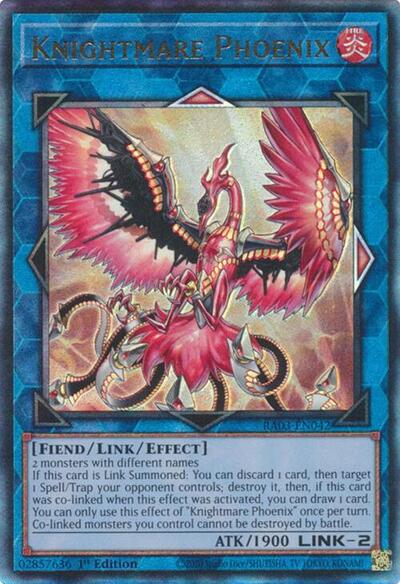 Knightmare Phoenix (Prismatic Ultimate Rare) [RA03-EN042-PUR]