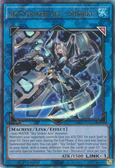 Sky Striker Ace - Shizuku (Prismatic Ultimate Rare) [RA03-EN043-PUR]