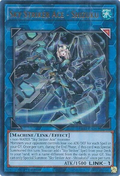 Sky Striker Ace - Shizuku (Ultra Rare) [RA03-EN043-UR]