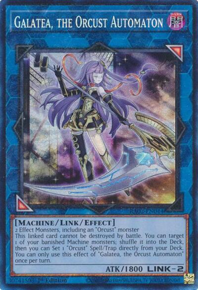 Galatea, the Orcust Automaton (Prismatic Collector's Rare) [RA03-EN044-PCR]