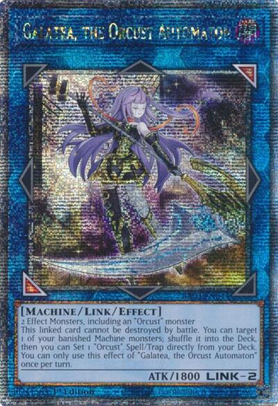 Galatea, the Orcust Automaton (Quarter Century Secret Rare) [RA03-EN044-QCSR]