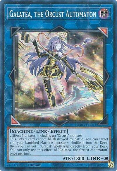 Galatea, the Orcust Automaton (Super Rare) [RA03-EN044-SuR]