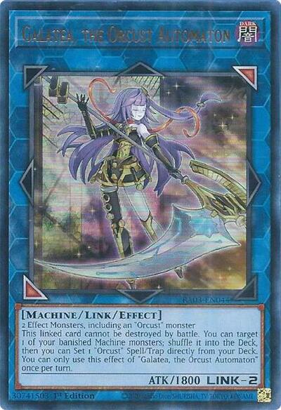 Galatea, the Orcust Automaton (Ultra Rare) [RA03-EN044-UR]