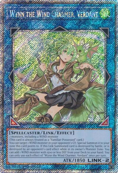 Wynn the Wind Charmer, Verdant (Platinum Secret Rare) [RA03-EN045-PlSR]