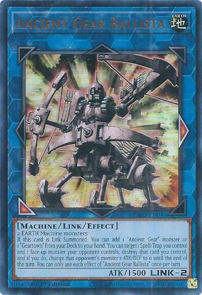 Ancient Gear Ballista (Ultra Rare) [RA03-EN046-UR]