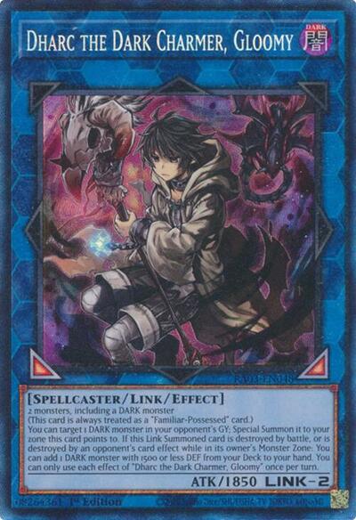 Dharc the Dark Charmer, Gloomy (Prismatic Collector's Rare) [RA03-EN048-PCR]