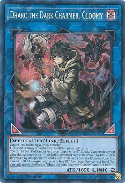 Dharc the Dark Charmer, Gloomy (Super Rare) [RA03-EN048-SuR]