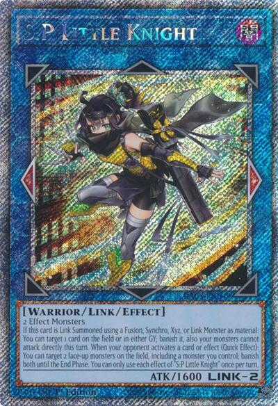 S:P Little Knight (Platinum Secret Rare) [RA03-EN049-PlSR]