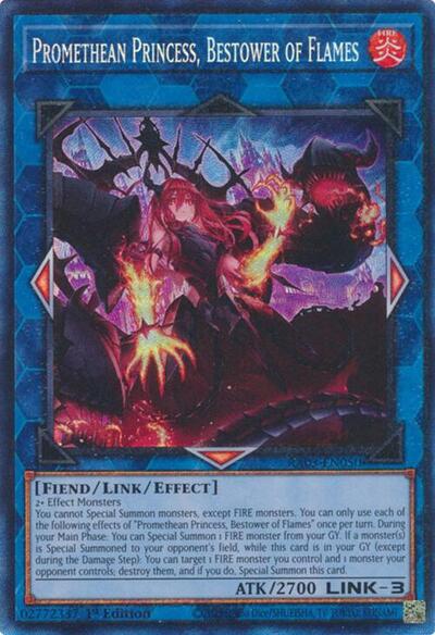 Promethean Princess, Bestower of Flames (Prismatic Collector's Rare) [RA03-EN050-PCR]