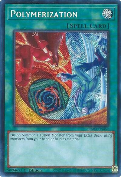 Polymerization (Secret Rare) (B) [RA03-EN051-SeR-B]