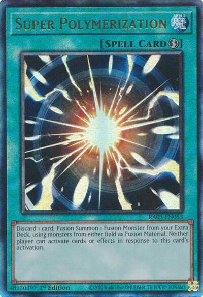 Super Polymerization (Prismatic Ultimate Rare) [RA03-EN053-PUR]