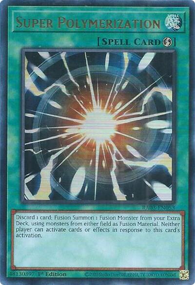 Super Polymerization (Ultra Rare) [RA03-EN053-UR]