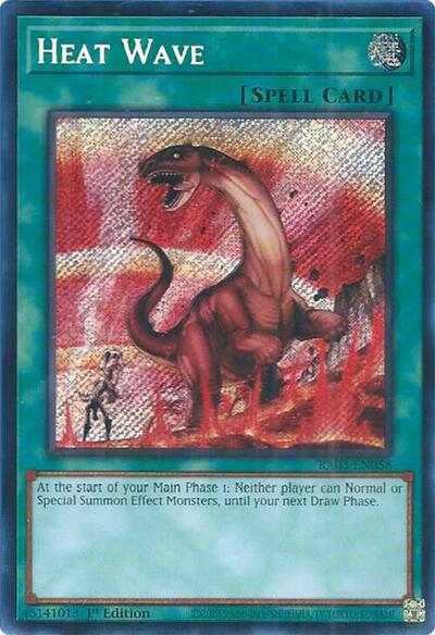 Heat Wave (Secret Rare) [RA03-EN058-SeR]