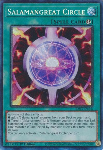 Salamangreat Circle (Prismatic Collector's Rare) [RA03-EN066-PCR]