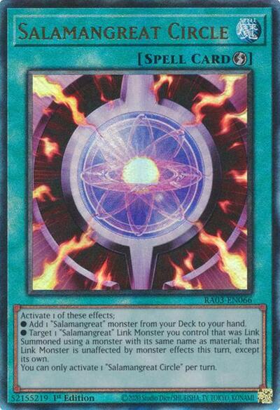 Salamangreat Circle (Prismatic Ultimate Rare) [RA03-EN066-PUR]