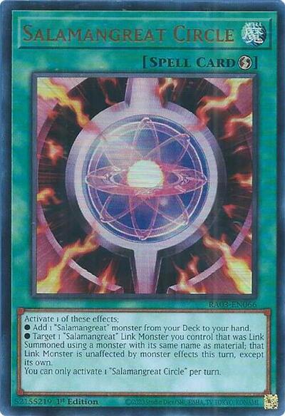 Salamangreat Circle (Ultra Rare) [RA03-EN066-UR]