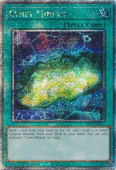 Cynet Mining (Quarter Century Secret Rare) [RA03-EN067-QCSR]