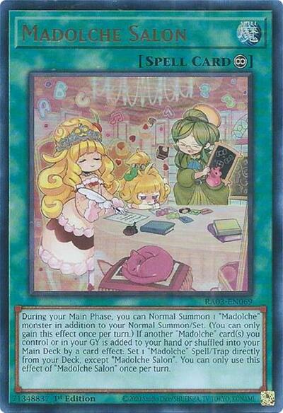 Madolche Salon (Ultra Rare) [RA03-EN069-UR]