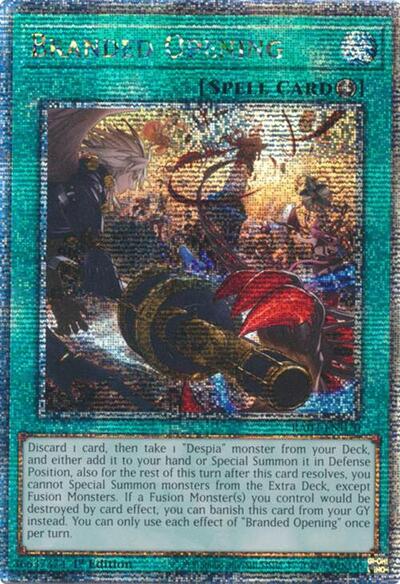 Branded Opening (Quarter Century Secret Rare) [RA03-EN070-QCSR]