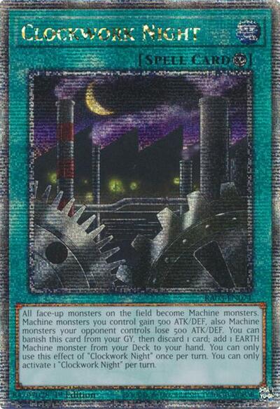 Clockwork Night (Quarter Century Secret Rare) [RA03-EN071-QCSR]