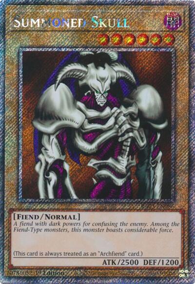 Summoned Skull (Platinum Secret Rare) [RA03-EN086-PlSR]