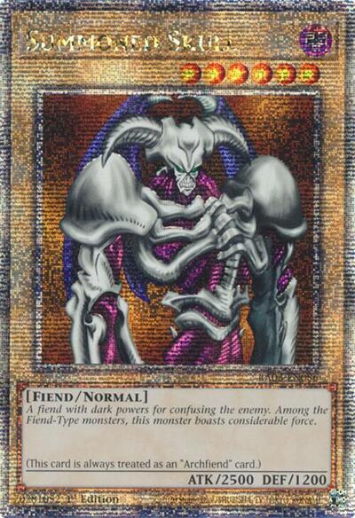 Summoned Skull (Quarter Century Secret Rare) [RA03-EN086-QCSR]