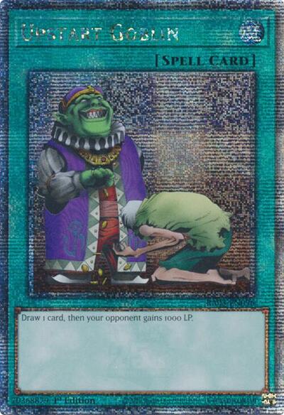 Upstart Goblin (Quarter Century Secret Rare) [RA03-EN096-QCSR]