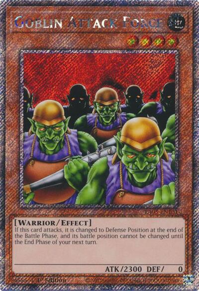 Goblin Attack Force (Platinum Secret Rare) [RA03-EN101-PlSR]