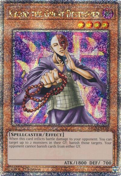 Kycoo the Ghost Destroyer (Quarter Century Secret Rare) [RA03-EN110-QCSR]