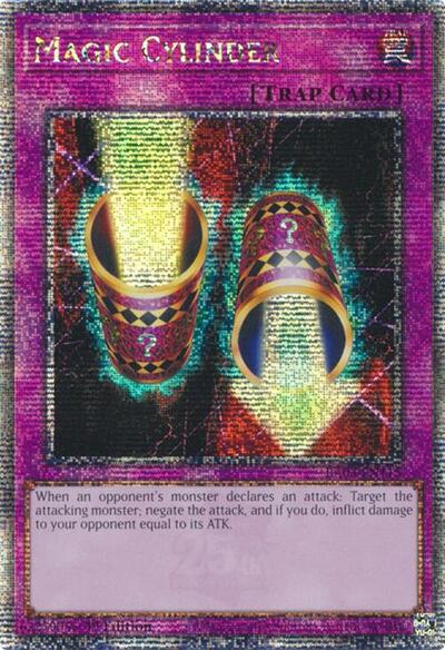 Magic Cylinder (Quarter Century Secret Rare) [RA03-EN115-QCSR]