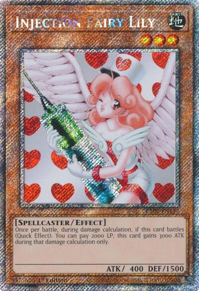 Injection Fairy Lily (Platinum Secret Rare) [RA03-EN117-PlSR]