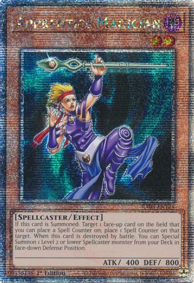 Apprentice Magician (Quarter Century Secret Rare) [RA03-EN124-QCSR]