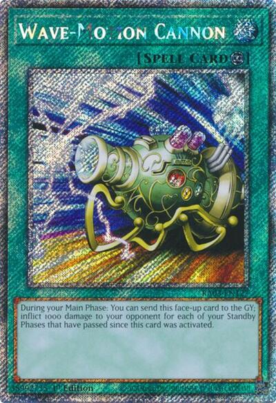 Wave-Motion Cannon (Platinum Secret Rare) [RA03-EN127-PlSR]