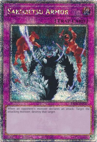 Sakuretsu Armor (Quarter Century Secret Rare) [RA03-EN130-QCSR]