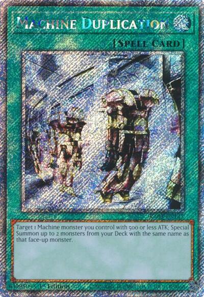 Machine Duplication (Platinum Secret Rare) [RA03-EN145-PlSR]