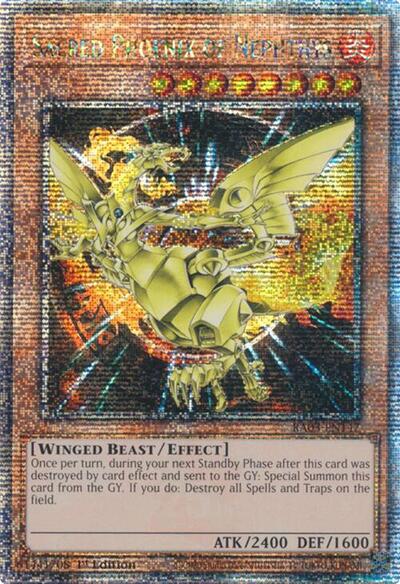 Sacred Phoenix of Nephthys (Quarter Century Secret Rare) [RA03-EN147-QCSR]