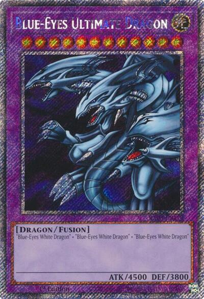 Blue-Eyes Ultimate Dragon (Platinum Secret Rare) [RA03-EN178-PlSR]