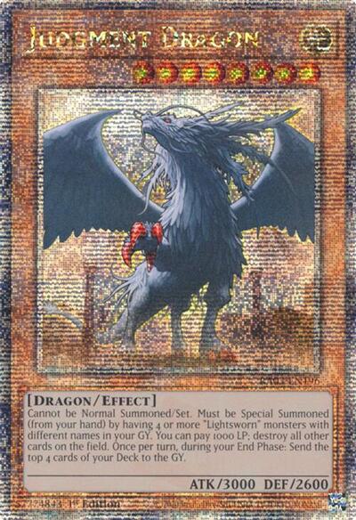 Judgment Dragon (Quarter Century Secret Rare) [RA03-EN196-QCSR]