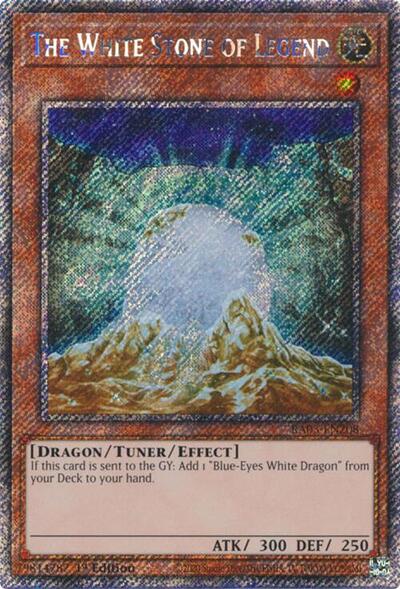 The White Stone of Legend (Platinum Secret Rare) [RA03-EN208-PlSR]