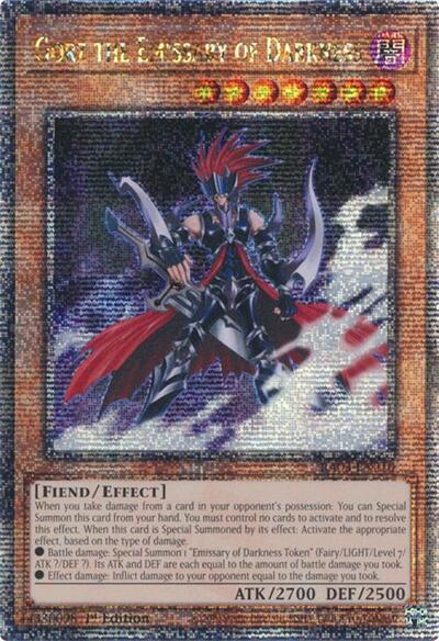 Gorz the Emissary of Darkness (Quarter Century Secret Rare) [RA03-EN210-QCSR]