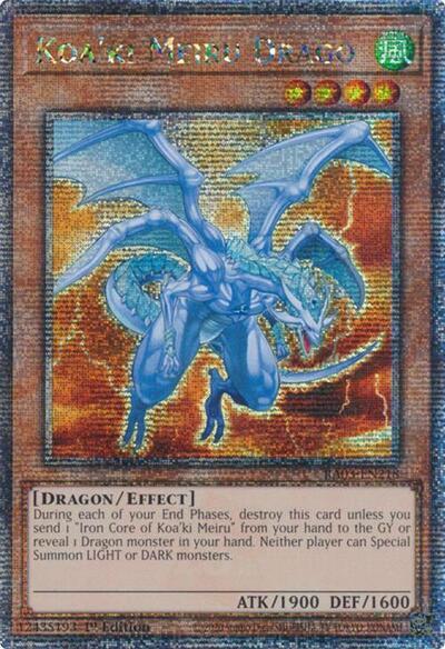 Koa'ki Meiru Drago (Quarter Century Secret Rare) [RA03-EN218-QCSR]