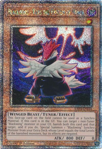 Blackwing - Vayu the Emblem of Honor (Quarter Century Secret Rare) [RA03-EN224-QCSR]