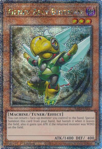 Genex Ally Birdman (Quarter Century Secret Rare) [RA03-EN247-QCSR]