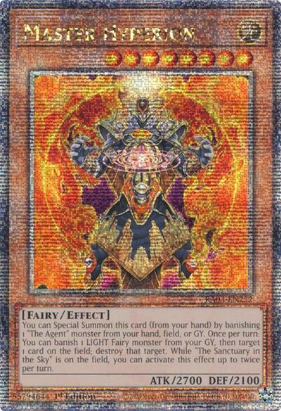 Master Hyperion (Quarter Century Secret Rare) [RA03-EN252-QCSR]